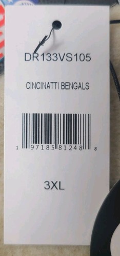 New Cincinnati Bengals Darius Rucker Collection Fleece Full-Zip Vest Beige XXXL - Picture 11 of 12