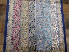 2'7"x5' New Fine Shawl design Silk Turkish 1000 KPSI Power loom Oriental rug