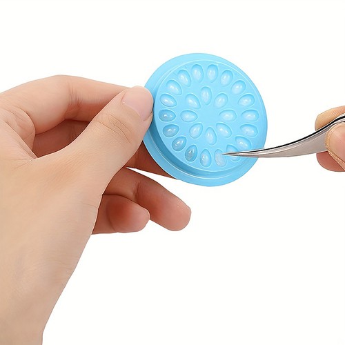 Eyelash Glue Holder False Lash Glue Holder Tray Eyelash Extension Glue Tray - Picture 7 of 17
