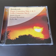 Dmitry Shostakovich -Shostakovich: Piano Concertos Nos. 1 & 2; Cello Concerto CD