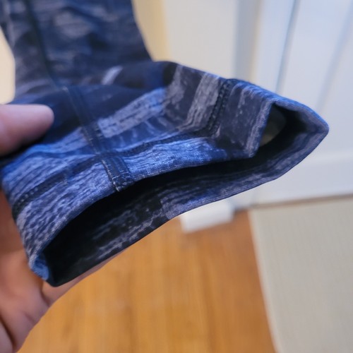 Lululemon Train Times Wunder Under High-Rise Crop Midnight Navy/Black Sz 2 - Picture 6 of 9