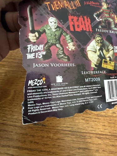 A Nightmare of Elm St FREDDY KRUEGER Figure 2009 Mezco Toy Tiny Terrors Fear NEW - Picture 6 of 6