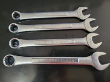 Vintage Craftsman Metric Combination Wrench 4pc. Molybdenum BF Japan 14mm - 18mm