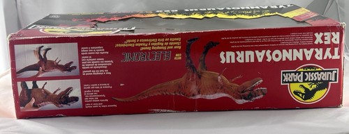 TYRANNOSAURUS REX ELECTRONIC JURASSIC PARK ROAR & STOMPING SOUND JP 09 KENNER 93 - Foto 8 di 16
