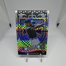 2021 Panini Chronicles Crusade Prizm Rookie Insert Cristian Pache Braves #25