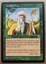 Worldly Tutor MTG  Magic the gathering