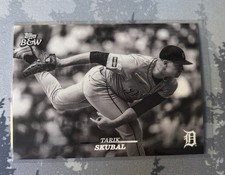 2024 Topps Black & White - Tarik Skubal #95 - Detroit Tigers