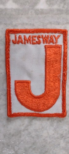 Vintage Jamesway Farm Implement Advertising Patch – Tractor Parts Logo Emblem - Picture 1 of 2