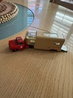 MATCHBOX Lesney King Size Dodge Articulated Horse Trailer K-18 with Horses