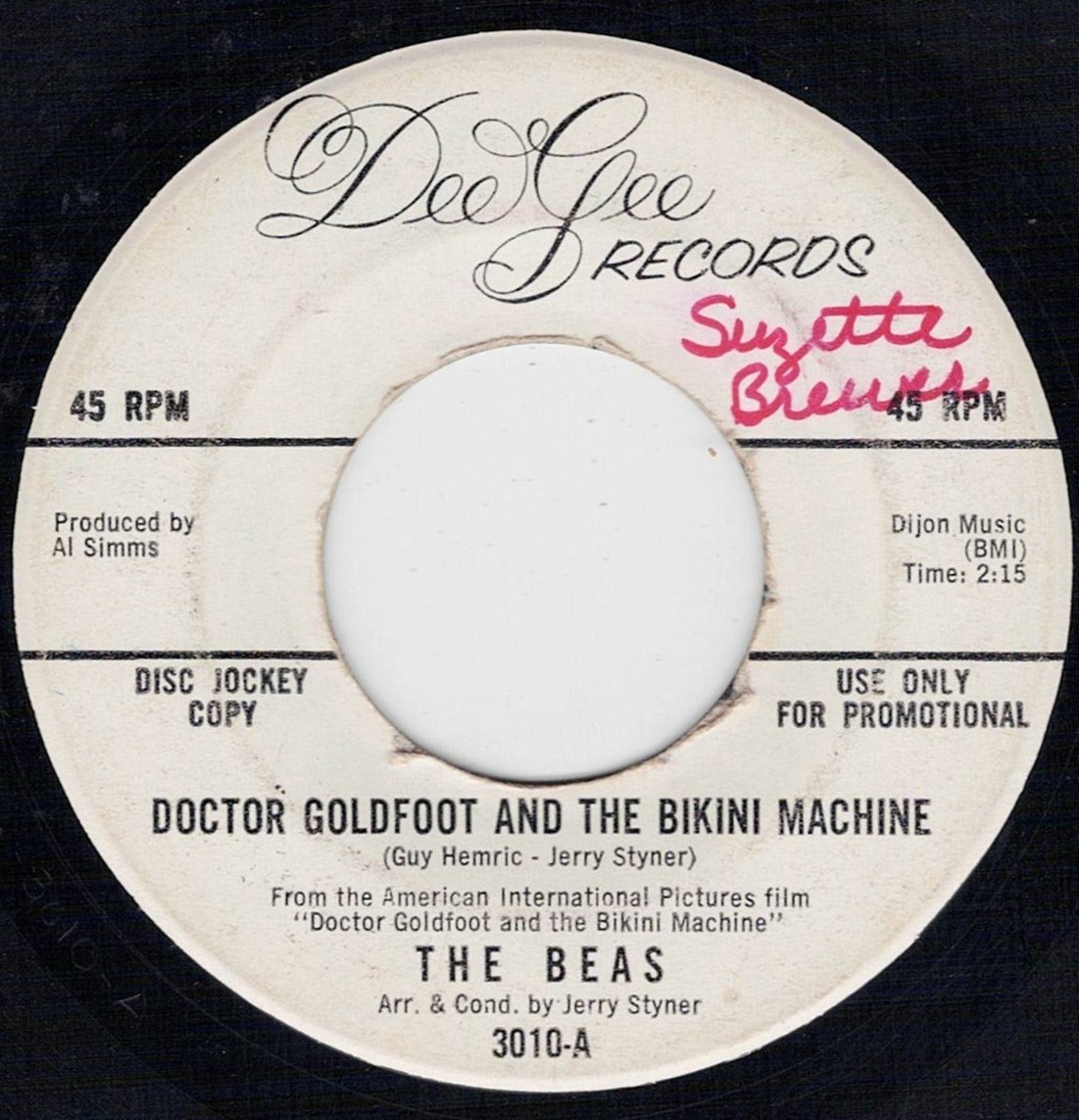 photo of The Beas Doctor Goldfoot Bikini Machine Promo  Rb Female Hear