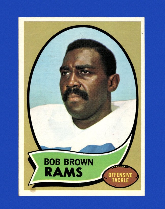 1970 Topps Set-Break #178 Bob Brown NR-MINT *GMCARDS*