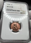 1958 P Lincoln Wheat Penny 1C NGC MS65 RB