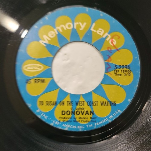 Donovan ~ To Susan On The West Coast Waiting/ Atlantis ~ Epic45 RPM Record - Picture 2 of 4