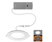 Commercial Electric 6 in. Canless Adjustable CCT Integrated LED Recessed Light