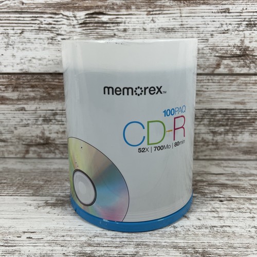 Memorex CD-R Digital Media 52X 700mb 80Min 100 Pack (NEW/NIP)