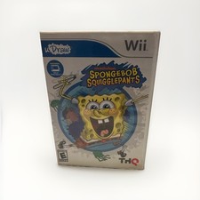 Refurbished Spongebob Squigglepants uDraw (Nintendo Wii, 2011) Complete CIB