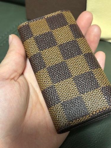 Excellent Condition  LOUIS VUITTON Damier Key Case From Japan - Picture 3 of 12