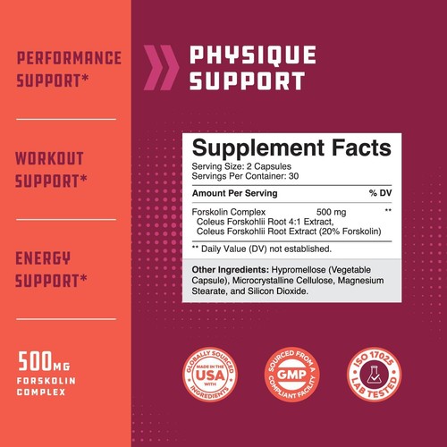 Max Strength Forskolin Weight Loss Supplement For Men And Women - Forskolin Fast - Picture 3 of 8