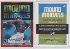 2018 Panini Donruss Mound Marvels Red /149 Corey Kluber #MM4