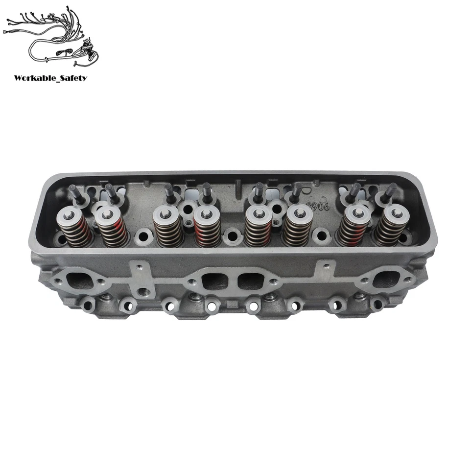 Culata completa apta para Chevy Cadillac GMC 5,7 L OHV VORTEC 1996 1997-2002 Foto 2 de 4