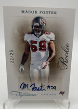 2011 Prime Signatures Autographs Platinum Mason Foster Rookie #'d/25