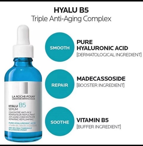 *Auténtico suero antiarrugas La Roche-Posay HYALU B5 30 ml sellado* (Exp. 06/2026) - Imagen 2 de 4