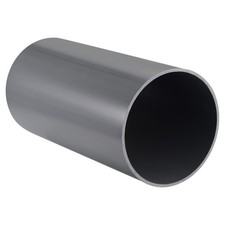 PVC Rigid Round Pipe 152mm x 160mm x 330mm Light Grey High Impact