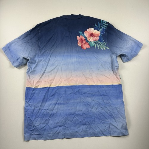 Disney Tommy Bahama Sunset Island Special Edition Silk Camp Shirt Mickey Men’s L - Picture 3 of 12