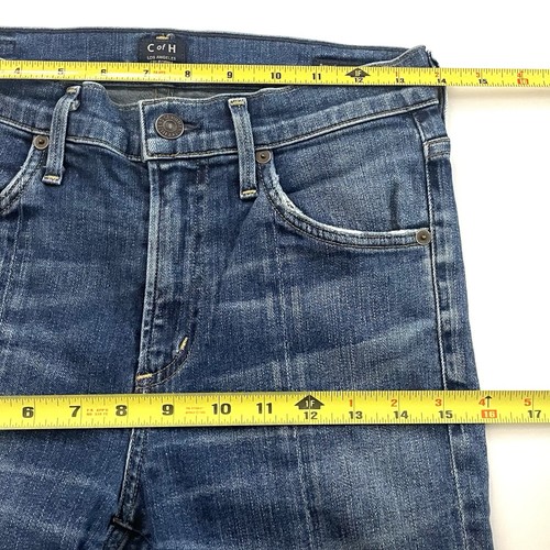 Citizens Of Humanity Amari Step Hem Mid Rise Front Seam Ankle Jeans Size 26 - Bild 10 von 12