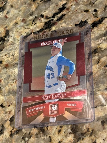 MATT HARVEY 2010 PANINI RC ROOKIE CARD # 46 DONRUSS ELITE
