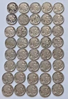 Buffalo Nickels roll  1930s mixed dates readable dates 40 Coins