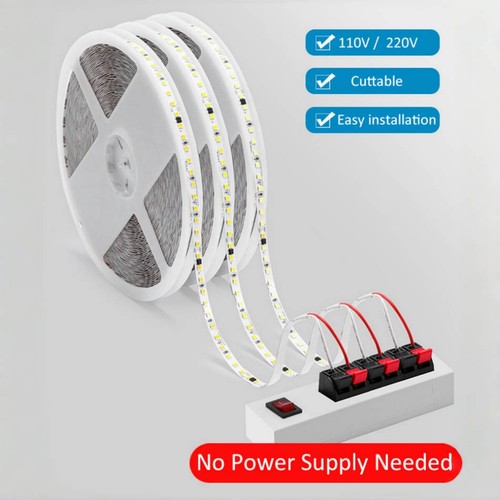 220V/110V LED-Streifenlichter 120 LEDs/m Flexibles LED-Band ohne Netzteil - Picture 9 of 48