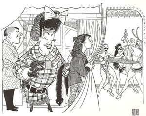 Al-Hirschfeld-039-s-GYPSY-Hand-Signed-Limited-Edition-Etching-Ethel-Merman