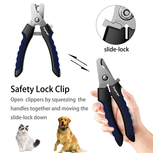 Cortaúñas para mascotas con lima de uñas para perros medianos y grandes - Imagen 5 de 7