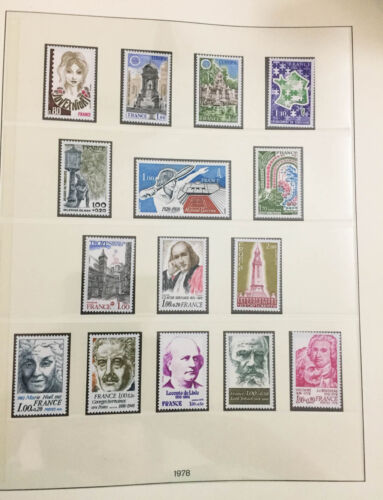 SAMMLUNG FRANKREICH BRIEFMARKEN VON 1960-1978 IN EINEM ALBUM - 870 BRIEFMARKEN ALLE NEUWERTIG NEUWERTIG - Bild 12 von 12