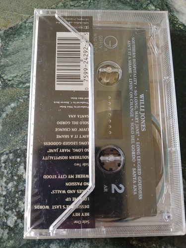 WILLI JONES Self-Titled Cassette Tape Long Legged Goddess Love Me Up Music NEW! - Picture 6 of 9
