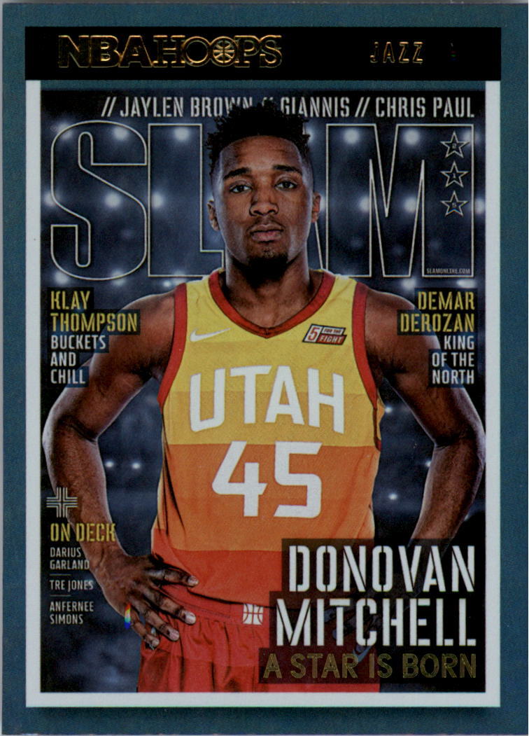 2021-22 Hoops SLAM Holo #15 Donovan Mitchell - NM-MT