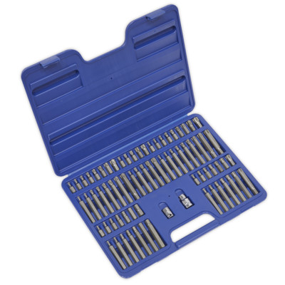 Sealey AK21974 TRX-Star/Security TRX-Star/Hex/Ribe/Spline Bit Set 74pc 3/8