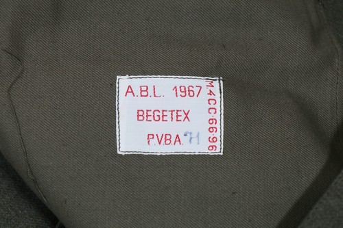 XSmall Authentic Belgian Belgium Army Field Ike Jacket Olive OD Eisenhower wool - Picture 6 of 6