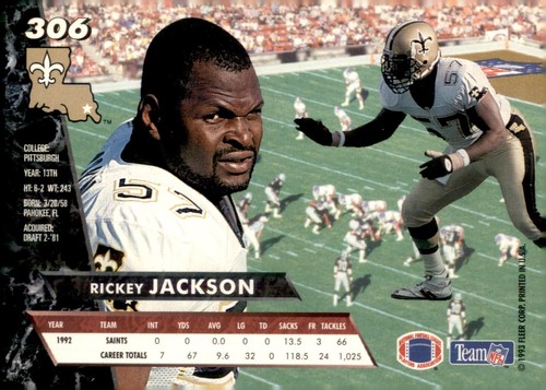 S1R1: 1993 Fleer Football Cards 251-500. .99 - Picture 96 of 434