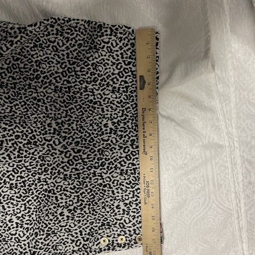 Damas Michael Kors Negro y Blanco Elastizado Cintura Elástica Pull On Pantalones al Tobillo XL - Imagen 8 de 12