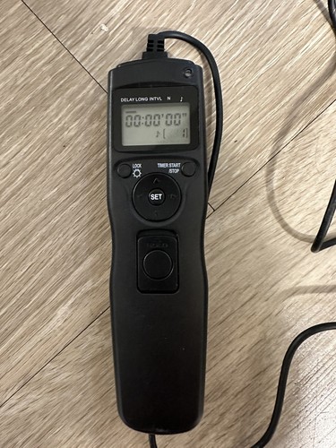 LCD TIMER REMOTE CONTROL TIME LAPSE INTERVALOMETER - Picture 1 of 2