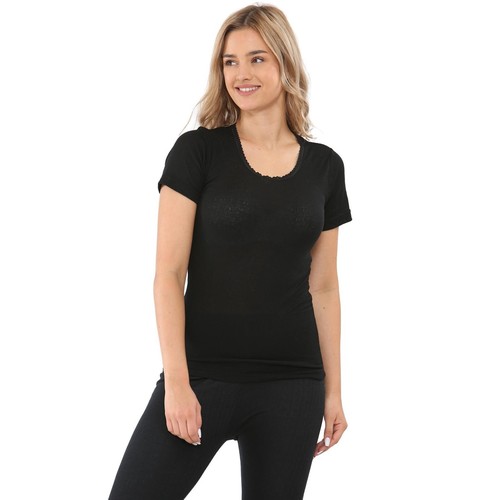 Ladies Thermal Underwear Womens Top Bottom Set Long Jane Warm Winter Full Sleeve - Picture 11 of 23