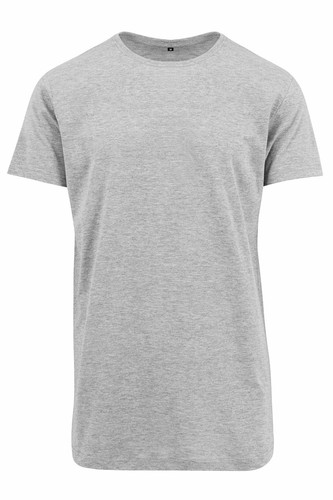 Herren langes T-Shirt Oversize Longshirt Long Tee Tall Tee Kurzarmshirt Rundhals - Bild 4 von 17