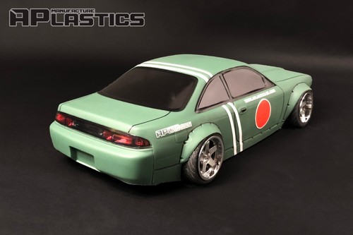 RC Body Car Drift 1:10 Nissan S14 Boss Sunny nose style APlastics New Shell - Picture 3 of 12