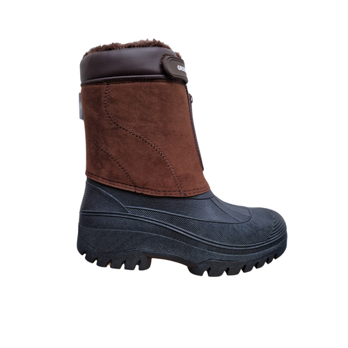 Mens Groundwork Muck Boots Farm Warm Fur Lined Snow Winter Zip Touch Strap - Picture 31 of 38