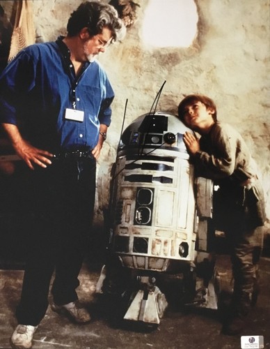 Foto firmada de George Lucas director de Star Wars enmarcada personalizada auténtica global - Imagen 3 de 7
