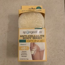 Spongeables Anti-Cellulite Body Wash in a Sponge Vitamin C + Caffeine 