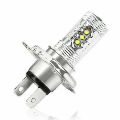H4 80W Super Bright COB LED ATV Motorcycle Headlight Hi/Lo Beam Front Light Bulb - Picture 10 of 10