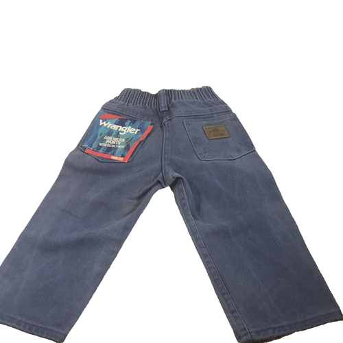 vintage wrangler boy's 2T Toddler Jeans 80s 70s NWT made USA - Picture 1 of 14